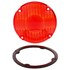 9015 by TRUCK-LITE - Replacement Lens - Signal-Stat, Round, Red, Acrylic, for 1653, 1654, 4 Screw