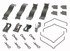 13123 by CARLSON - Disc Brake Hardware Kit