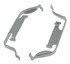 13393 by CARLSON - Disc Brake Hardware Kit