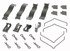 13123 by CARLSON - Disc Brake Hardware Kit