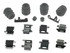 13357Q by CARLSON - Disc Brake Hardware Kit