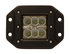 1492138 by BUYERS PRODUCTS - Recessed 3 Inch Wide Square LED Flood Light