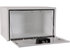 1702203 by BUYERS PRODUCTS - 18x18x30 Inch White Steel Underbody Truck Box with Paddle Latch