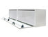 1702840 by BUYERS PRODUCTS - 16x13x72 Inch White Steel Topsider Truck Box