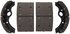 ANA717R by FEDERAL MOGUL-WAGNER - SevereDuty Drum Brake Shoe Set