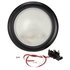 400033 by TRUCK-LITE - 40 Series, Incandescent, 1 Bulb, Round Clear, Dome Light, Black Grommet Mount, PL-2, Stripped End/Ring Terminal, 12V, Kit, Bulk