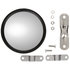 97619 by TRUCK-LITE - Convex Mirror - 5 In., Black Stainless Steel, Round, Universal Mount