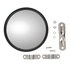 97621 by TRUCK-LITE - Convex Mirror - 6 In., Silver Stainless Steel, Round, Universal Mount