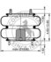 AS6803 by CONTITECH - AIR SPRING 64589/2B14-366/4449