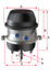 3630051 by MGM BRAKES - Spring Brake Chamber, TR3030HD