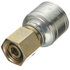 08Z15C by WEATHERHEAD - Eaton Weatherhead Z Series Crimp Hose Fittings Female Swivel DIN 24 Seat Light