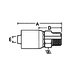 04ZE64 by WEATHERHEAD - Eaton Weatherhead Z Series Crimp Hose Fittings ORS Male Rigid