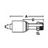 04ZB04 by WEATHERHEAD - Eaton Weatherhead Z Series Crimp Hose Fittings Inverted Male Swivel Straight