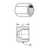 C5129X10 by WEATHERHEAD - Adapter - Carbon Steel J.I.C.