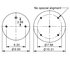 AS-8325 by TRIANGLE SUSPENSION SYSTEMS CO. - Triangle Air Spr - Rolling Lobe, Triangle Bellows # 6363, ContiTech Bellows # 9 10-16