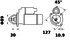 MS90 by LETRIKA - Starter 24V, 10T, CW, PLGR, Letrika/MAHLE AZF45, 4kW, New
