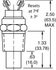 993606 by HORTON - Thermal Switch - 200ºF Set Point, Mechanical, 2 Screws