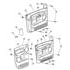 5HW89YQLAE by CHRYSLER - PANEL. Left. Front Door Trim. Diagram 2