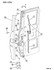 55075909 by CHRYSLER - STRIKER. Lower. Door Latch. Diagram 11