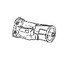 55075909 by CHRYSLER - STRIKER. Lower. Door Latch. Diagram 11