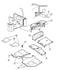 5JR58XDVAF by CHRYSLER - CARPET. Right. Wheelhouse. Diagram 6