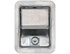 l3885rls by BUYERS PRODUCTS - Stainless Steel Rotary Single Point Paddle Latch - 1/2 Inch Striker