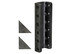 b9909 by BUYERS PRODUCTS - 3-Position Heavy-Duty Channel with Gussets-Used with B20143/0091550