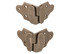 b2591b by BUYERS PRODUCTS - Plain Corner Stake Rack Connector Set