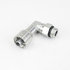 08ZR70 by WEATHERHEAD - Eaton Weatherhead Z Series Crimp Hose Fittings Male Straight Thread O-Ring Swivel 90 Elbow
