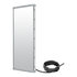 601142 by RETRAC MIRROR - 6in. X 16in. Mirror Head, Anodized Alum, Embossed