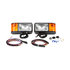 80888 by TRUCK-LITE - Economy, Universal, Halogen, 4 X 6 in. Rectangular, Snow Plow Light, 2 Bulb, Polycarbonate, 12V, Kit