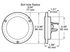 189FA by PETERSON LIGHTING - 189 2-1/2" LED Clearance/Side Marker with Reflex - 2-1/2" Amber LED Clearance/ Side Marker, Flange