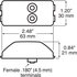 M150A by PETERSON LIGHTING - 150 Clearance and Side Marker Light - Amber