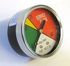 CI-20 by ZINGA HYDRAULICS - Zinga Color Indicator Gauge 1/8" MPT Rear Mount