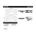 300.07861 by CENTRIC - Premium Semi-Metallic Brake Pads
