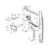 55275376AB by CHRYSLER - REGULATOR. Right. Front Door Window. Diagram 4