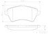 P44011N by BREMBO - Disc Brake Pad for LAND ROVER