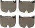 P50062N by BREMBO - Disc Brake Pad for MERCEDES BENZ