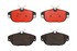 P86007N by BREMBO - Disc Brake Pad for VOLVO