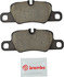 P65020N by BREMBO - Disc Brake Pad for PORSCHE