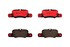 P65020N by BREMBO - Disc Brake Pad for PORSCHE