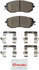 P78021N by BREMBO - Disc Brake Pad for SUBARU