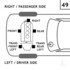 9299 by ANCHOR MOTOR MOUNTS - ENGIEN MOUNT FRONT