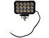 1492196 by BUYERS PRODUCTS - Ultra Bright 6 Inch Wide Rectangular LED Flood Light