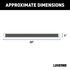 416088 by LUVERNE - SLIMGRIP 5' RUNNING BRDS-