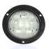 44992C by TRUCK-LITE - Super 44, LED, Clear Round, 6 Diode, Back - Up Light, Black Flange Mount, Diamond Shell, Fit 'N Forget S.S., 12V