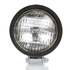 80360 by TRUCK-LITE - Par 36, Rubber 5" Round Incandescent Work Light, Black, 1 Bulb, Stripped End, 12V