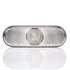 66205C by TRUCK-LITE - 66 Series, LED, Clear Oval, 1 Diode, Back - Up Light, Fit 'N Forget S.S., 12V