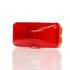 15200R3 by TRUCK-LITE - 15 Series, Incandescent, Red Rectangular, 1 Bulb, Marker Clearance Light, PC2, PL-10, 12V, Bulk