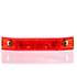 35375R3 by TRUCK-LITE - 35 Series, LED, Red Rectangular, 5 Diode, Marker Clearance Light, PC, 2 Screw, Fit 'N Forget M/C, 12V, Bulk